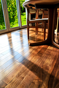 Hardwood floors cleaning